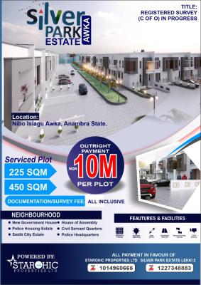 Estate Land in a Premium Estate, Nibo, Isiagu, Awka, Anambra, Land for Sale