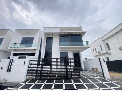 Luxury 5 Bedroom Fully Detached Duplex with Bq and Swimming Pool, Ajah Lekki Lagos, Ajah, Lagos, Detached Duplex for Sale
