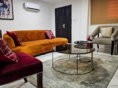 Furnished Room and Parlor for 3 Months, Off Admiralty Road, Lekki, Lagos, Mini Flat (room and Parlour) for Rent