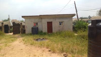 a 2 Plot of Land Consisting of 3 Bedrooms, Self Contd and 2 Bedrooms, Oke-aro, Ogun, House for Sale