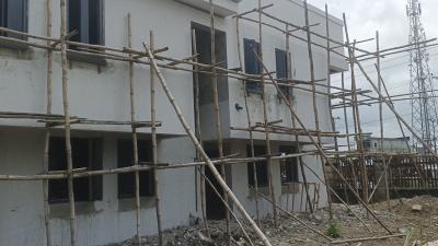 Luxury Semi-finished Carcass 3 Bedrooms Terrace Duplex with B/q, Beechwood Estate, Imalete Alafia, Ibeju Lekki, Lagos, Terraced Duplex for Sale
