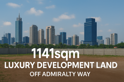 1141sqm Luxury Development Land with Certificate of Occupancy, Layi Yusuf Crescent, Lekki Phase 1, Lekki, Lagos, Mixed-use Land for Sale