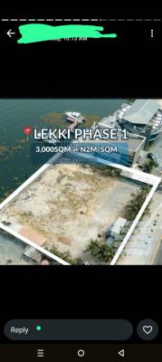 Waterfront Land in Lekki Phase 1, Lekki Phase 1, Lekki Phase 1, Lekki, Lagos, Residential Land for Sale