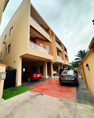 Lovely Built 4 Bedroom Terrace Duplex with a Room Bq, Adeniyi Jones, Ikeja, Lagos, Terraced Duplex for Sale