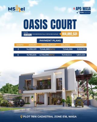 Estate Plot Fcda Approved Sized 450sqm with Payment Plan, Apo Wasa, Wasa, Apo, Abuja, Residential Land for Sale