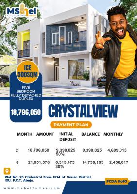 Estate Plot Fcda Approved Sized 500sqm with Payment Plan, Gousa District, Idu Industrial, Abuja, Residential Land for Sale