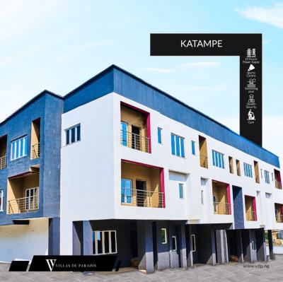 Excellently Curated 4 Bedroom Terrace Duplex (carcass), By Cosgrove, Katampe, Abuja, Terraced Duplex for Sale