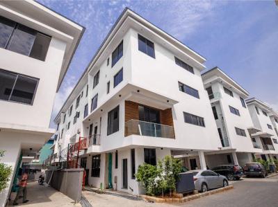 Magical 4 Bedroom Duplex with Pool & Gym, Bourdillion, Ikoyi, Lagos, Terraced Duplex for Sale
