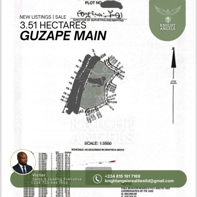 Premium Mixed-use Land, Guzape District, Abuja, Mixed-use Land for Sale