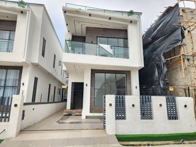 ️**modestly Finished 5 Bed Fully Detached Duplex with Bq*️  - Contem, Ajah Lekki, Ajah, Lagos, Detached Duplex for Sale