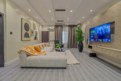 a Brand New Luxury 2bedroom Apartment with Swimming Pool,ps5, Gym, Ele, Lekki Phase 1, Lekki, Lagos, Flat / Apartment Short Let