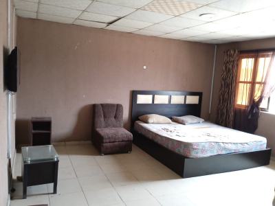 a Big Room Self-contain Serviced Apartment, Opposite The Nnpc Depot, Near Ajao Estate, Isolo, Lagos, Self Contain (single Rooms) for Rent