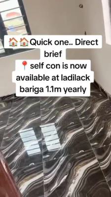 Lovely Self Contain, Ladilak, Bariga, Shomolu, Lagos, Self Contain (single Rooms) for Rent