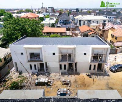 Spacious 4 Bedroom Terrace  in a Serene Environment, Olive Estate, Sangotedo, Ajah, Lagos, Terraced Duplex for Sale