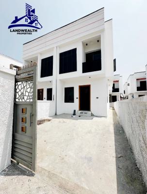 Newly Built 4 Bedroom Semi Detached Duplex with Bq, Ikota, Lekki, Lagos, House for Sale
