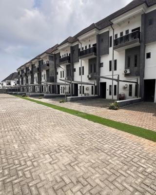 4-bedroom Terraced Duplex with Governors Consent, Jadeville Estate, Chevron, Lekki, Lagos, Terraced Duplex for Sale