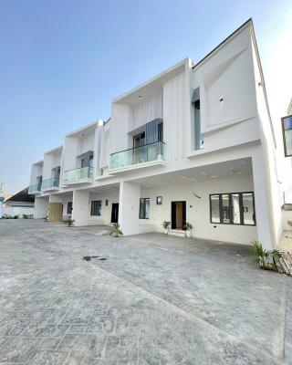 Beautifully Finished Contemporary 4 Bed Terrace Duplex, Ajah, Lagos, Terraced Duplex for Sale