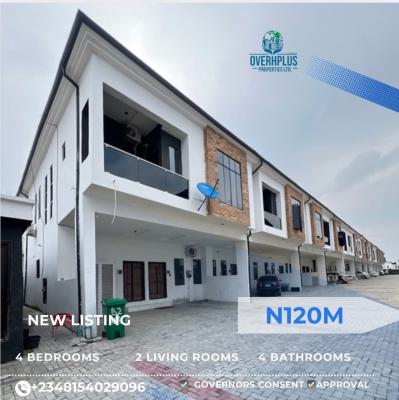 Serviced 4 Bedroom Terrace Duplex, Orchid Road, Lekki, Lagos, Terraced Duplex for Sale