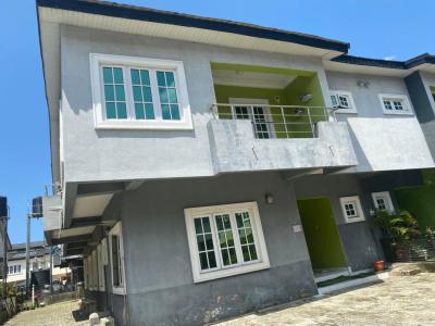 4 Bedroom Duplex with a Room Bq, Paradise Estate, By Chevron Alternative, Lekki, Lagos, Terraced Duplex for Rent