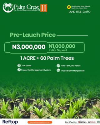 Govt Approved Palm Oil Investment, Palm Crest Estate Imeko-afon Local Government Area, Imeko Afon, Ogun, Commercial Land for Sale