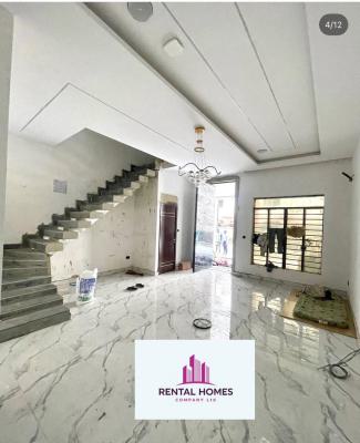 Newly Built 4 Bedroom Terrace Duplex, Osapa, Lekki, Lagos, Terraced Duplex for Sale