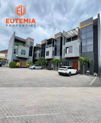 Well Built Fully Furnished 4 Bedroom Terrace Duplex with Bq, Lekki Phase 1, Lekki, Lagos, Terraced Duplex for Rent