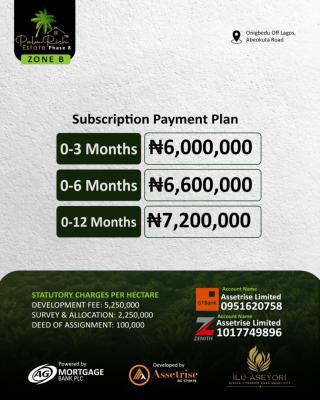 Cheap and Secure Estate an Plantation Estate Guarantee (roi), Ibese Ewekoro Off Lagos/abeokuta Express Way a Place That Guarantees, Abeokuta South, Ogun, Mixed-use Land for Sale