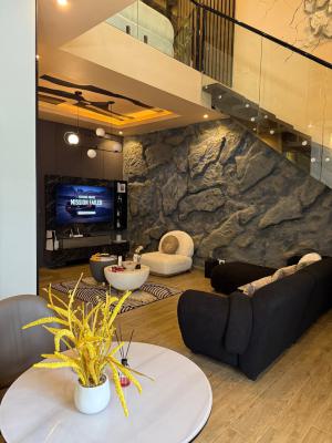 Luxury 1 Bedroom Loft Duplex with Pool, Edge Water Apartment, Loft Apartment, Lekki, Lagos, Flat / Apartment Short Let