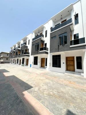 Brand New 4 Bedroom Terrace with Bq, Pool & Gym, Chevron Drive, Lekki Phase 2, Lekki, Lagos, Terraced Duplex for Sale