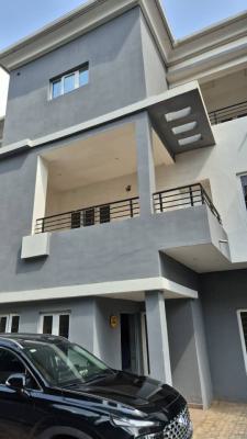 4 Bedroom Terrace Duplex with 1 Living Room,1 Family Living Room, Bq, Guzape District, Abuja, Terraced Duplex for Rent