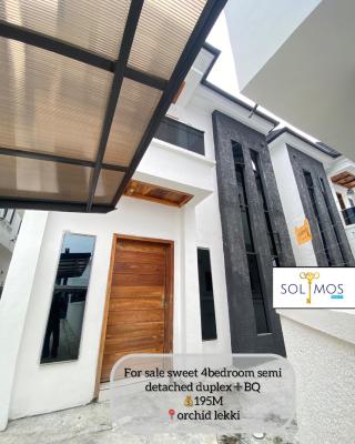 Duty 4bedroom Semi Detached Duplex Bq, Orchid, Lekki, Lagos, Semi-detached Duplex for Sale