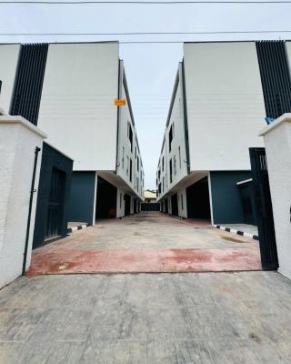 Gorgeous 4-bedroom Terrace Duplex with Private Garage, Seaflow Estate, Gbagada, Lagos State, Gbagada, Lagos, Terraced Duplex for Sale