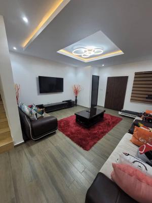 Fully Furnished and Serviced 4 Bedroom Duplex, Ajao Estate Anthony Village, Anthony, Maryland, Lagos, House for Rent