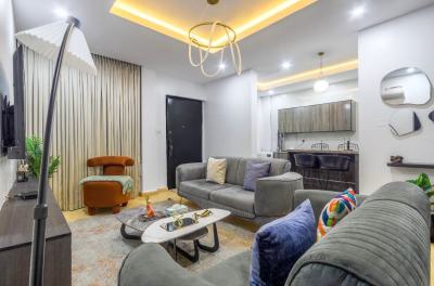 Stylish 2-bedroom Apartment, Close to Iconic Towers, Victoria Island (vi), Lagos, Flat / Apartment Short Let