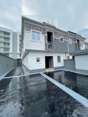 Well Built 4 Bedroom Semi Detached Duplex with Bq, Ikate Elegushi, Lekki, Lagos, Semi-detached Duplex for Rent