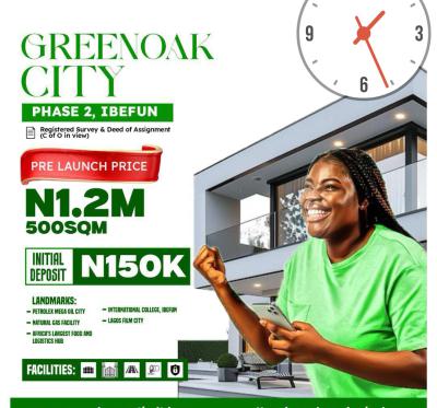 Land with Registered Survey and C of O in-vew, Epe Ikorodu Road, Ibefun, Ikorodu, Lagos, Residential Land for Sale