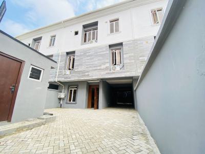 Self Compound Newly Built 4 Bedroom Terrace Duplex with Two Rooms Bq, Lekki Phase 1, Lekki, Lagos, Terraced Duplex for Rent