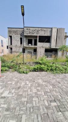Uncompleted Structure of 4 Bedroom Duplex with Atrium Roof., Bogije, Ibeju Lekki, Lagos, Detached Duplex for Sale