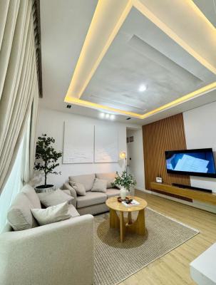 Book This Cozy, Beautiful 🥰 and  Luxurious 3bedroom Apartment in The, Lekki Phase 1, Lekki, Lagos, Flat / Apartment Short Let