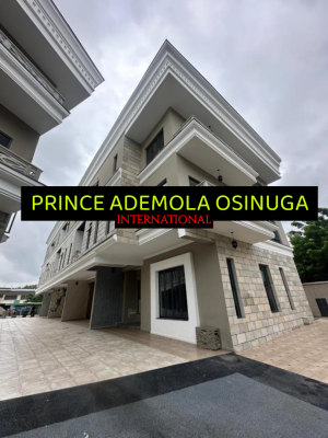 Newly Built 5 Bedroom Terrace House +2bq+pool+gym, Parkview Estate Ikoyi, Parkview, Ikoyi, Lagos, Terraced Duplex for Rent