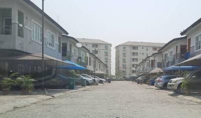 Shell Form 3 Bedroom Terraced Duplex with Bq, Lekki Paradise 3 Estate, Chevron Drive, Lekki, Lagos, Terraced Duplex for Sale
