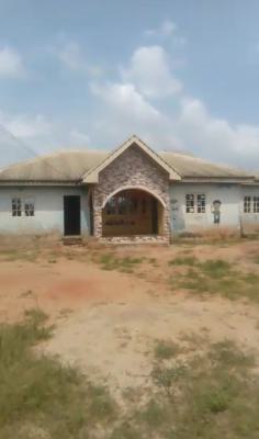 Vacant 4 Bedroom Bungalow with a Mini Flat on a Plot of Land, Alebiosu Close, Olowotedo, Lagos Ibadan Expressway, Magboro, Ogun, Detached Bungalow for Sale