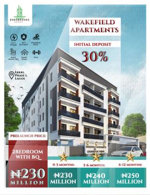 Specious Luxurious 2 Bedroom Apartments with Bq at Off Freedom Way, World Class Premium Luxury Estate Amenities and Infrastructures, Lekki Phase 1, Lekki, Lagos, Block of Flats for Sale