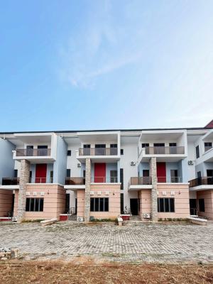 Newly Built 4-bedroom Terrace Duplex with 1-room Bq, Serviced with Acs, Katampe Extension, Katampe, Abuja, Terraced Duplex for Rent