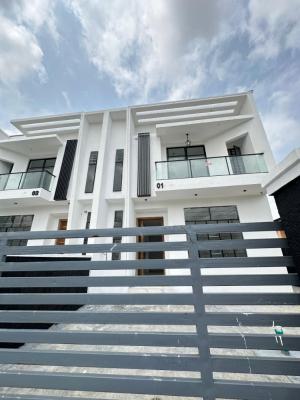 Spacious Well-built  4 Bedroom Terrace Duplex in a Flood Free Area, Idado, Lekki, Lagos, Terraced Duplex for Sale