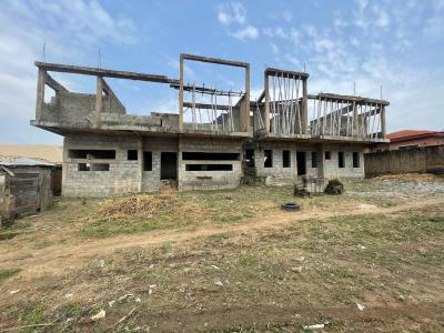 a Well Constructed Twin 4 Bedroom Semi Detached Caracas Structure., Progressive Estate, Oluyole Estate Extension, Akala Express, Ibadan., Oluyole, Oyo, House for Sale