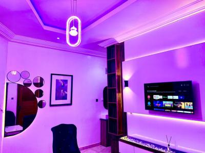 Luxury One Bedroom Apartment, Lekki Palm City, Ado, Ajah, Lagos, Flat / Apartment Short Let