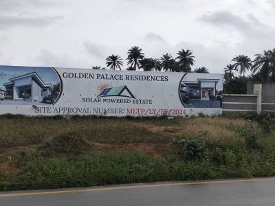 Luxury 3 Bedroom Bungalow, Golden Palace Residence, Uyo, Akwa Ibom, Detached Bungalow for Sale