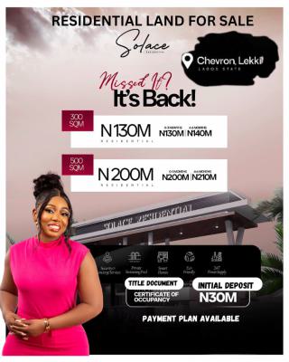 Premium Residential Land in a Great Neighborhood, Gracefield Island Chevron Drive, Behind Northern Forshore Lekki Lagos, Lekki, Lagos, Residential Land for Sale