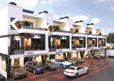Beautiful 4 Bedroom Terraced Duplex, Lekki Palm City Ajah, Lekki, Lagos, Terraced Duplex for Sale